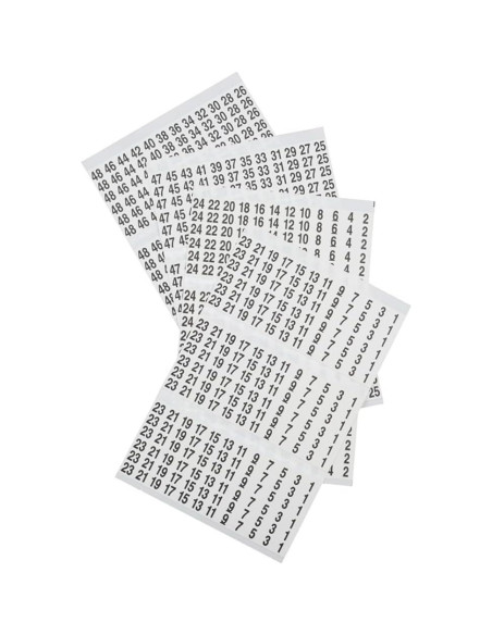 Libro de Marcadores de Cables Klein Tools 56250 - 1-48