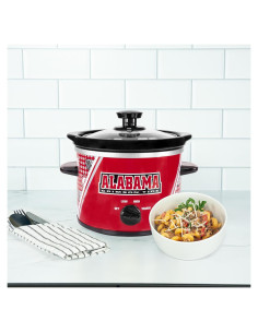 Olla de Cocción Lenta Uncanny Brands 1.89L Alabama Crimson Tide