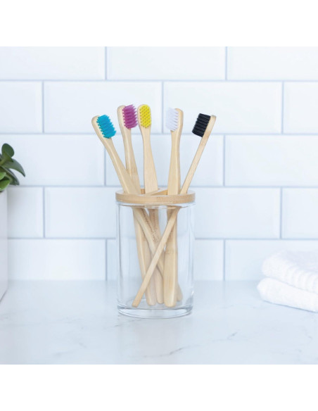 Cepillos de Dientes de Bambú The Humble Co. 5pk Cerdas Suaves