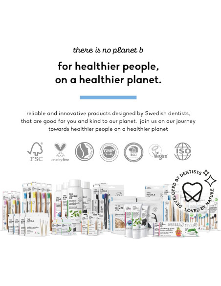 Cepillos de Dientes de Bambú The Humble Co. 5pk Cerdas Suaves