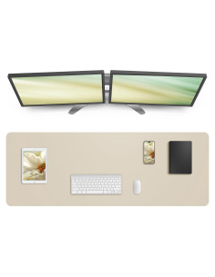 Alfombrilla de Escritorio Antideslizante AFIING Beige 122x43 cm