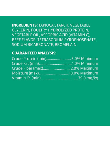 Palitos Dentales Sabor Carne Wonder Bound para Perros Grandes 40 Unidades