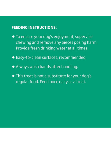 Palitos Dentales Sabor Carne Wonder Bound para Perros Grandes 40 Unidades