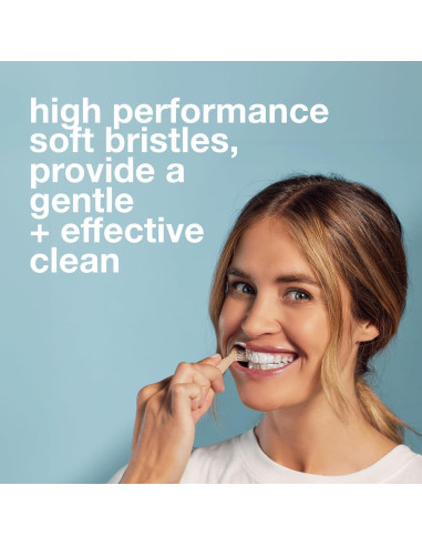 Cepillo de Dientes de Bambú Davids - Paquete de 3 Cerdas Suaves