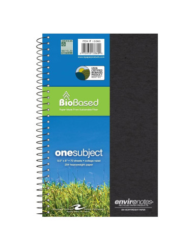 Cuaderno Reciclado Roaring Spring 70 Hojas 24.1x15.2 cm