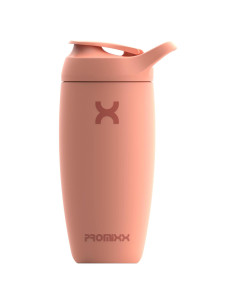 Botella Mezcladora Aislada Promixx Pursuit 550ml Coral