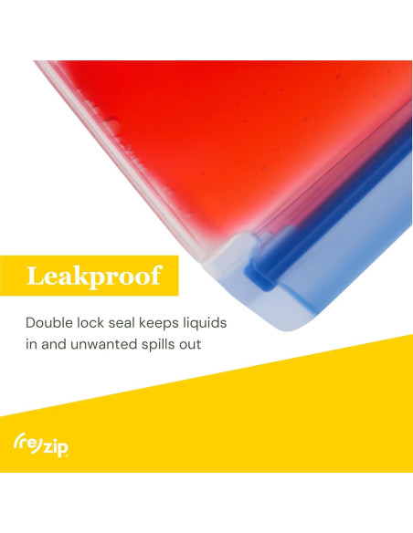 Bolsas Reutilizables para Sándwich re)zip 10 Pack 3.5 Tazas