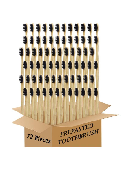 Cepillo de Dientes Desechable Dr-perfect con Pasta de Bambú