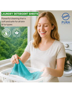Hojas de detergente hipoalergénicas PURA Selva Tropical - 64 cargas 2