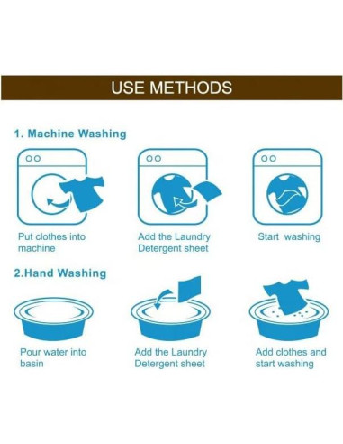 Hojas de Detergente YouClean Rosa May - 50 Hojas Ecológicas