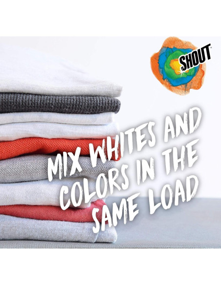 Hojas Capturadoras de Color Shout - 24 Unidades para Lavado Mixto