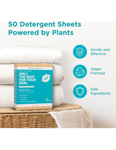 Hojas de Detergente para Ropa Organic Signatures - 50 Unidades 2