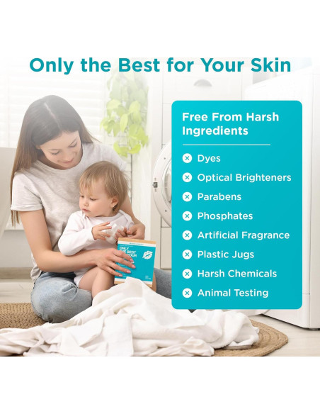 Hojas de Detergente para Ropa Organic Signatures - 50 Unidades