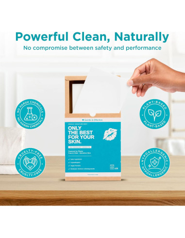 Hojas de Detergente para Ropa Organic Signatures - 50 Unidades