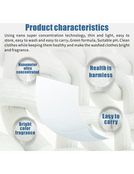 Hojas de Detergente Líquido YouClean 50 Cargas Lavanda Ecológico