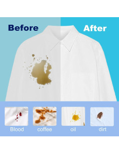 Hojas de Detergente para Ropa Flowcheer 5 Unidades Sin Fragancia 2