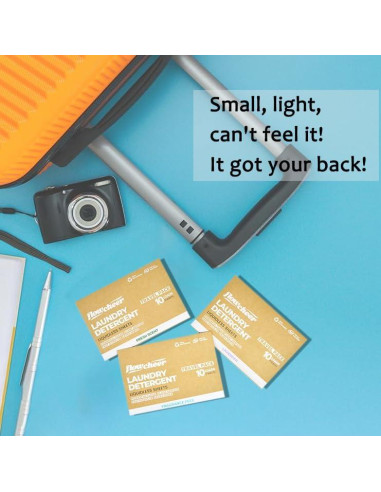 Hojas de Detergente para Ropa Flowcheer 5 Unidades Sin Fragancia