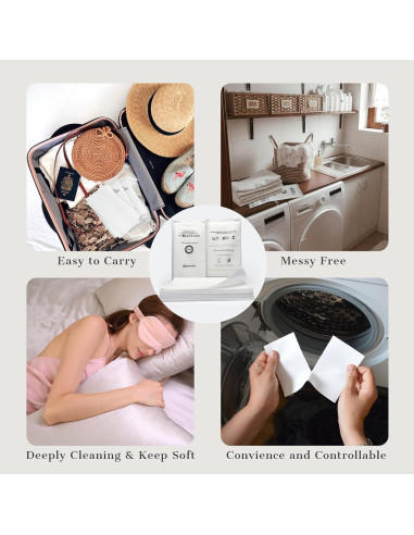 Hojas de detergente ecológicas PROMEED para seda 30 hojas