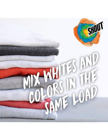 Hojas Atrapa Color Shout 72 Unidades para Lavandería