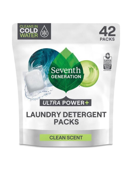 Detergente para Ropa Ultra Poder Plus Séptima Generación 839g