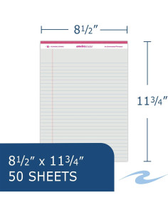 Bloc de Notas Legales Ecológicos ROARING SPRING - 6 Colores 2