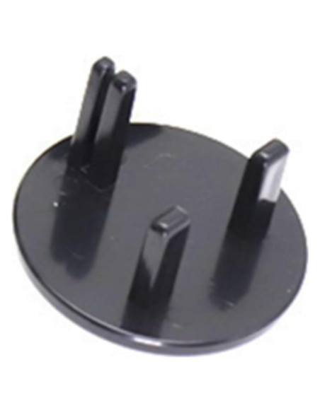 Cubierta de Enchufe a Prueba de Niños Garosa ABS Negra