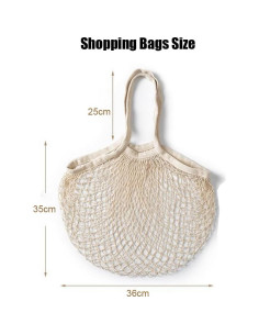 2 Bolsas de Malla Reutilizables TUPANDY para Frutas y Verduras 2