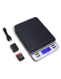 Báscula Postal Digital Fuzion 39 kg con Función Tara y Retención