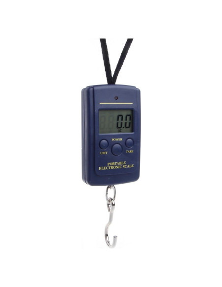 Báscula Digital Portátil HwdjiSW 40kg Acero Inoxidable