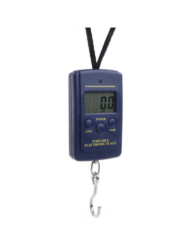 Báscula Digital Portátil HwdjiSW 40kg Acero Inoxidable