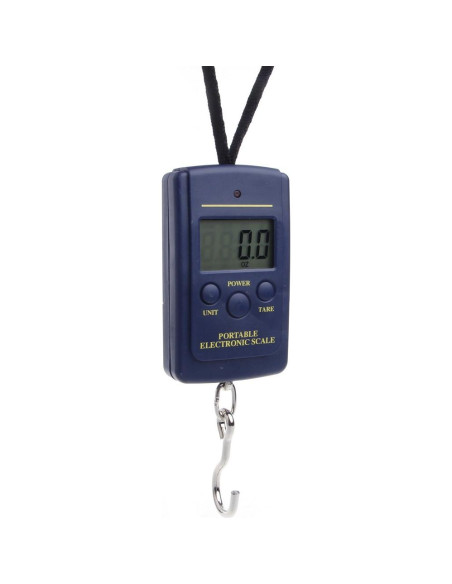 Báscula Digital Portátil HwdjiSW 40kg Acero Inoxidable