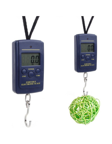 Báscula Digital Portátil HwdjiSW 40kg Acero Inoxidable