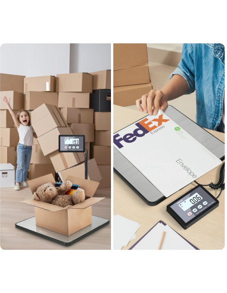 Báscula Postal Digital ACCT 180kg con Función de Tara y Retención