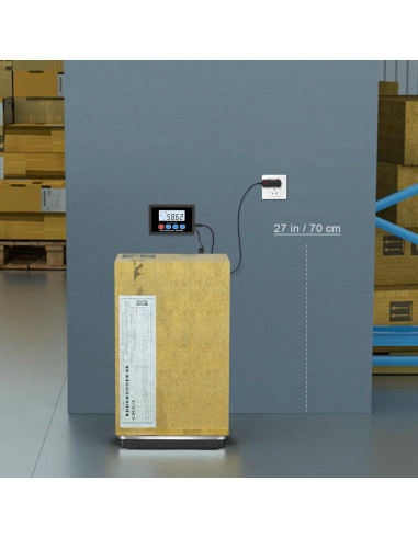 Balanza Digital de Envío Fuzion EP200-PRO 200kg x 10g