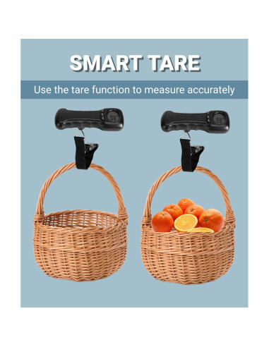 Báscula de Equipaje Jectse 50kg Portátil con Lectura Automática