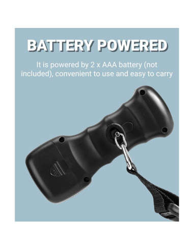 Báscula de Equipaje Jectse 50kg Portátil con Lectura Automática