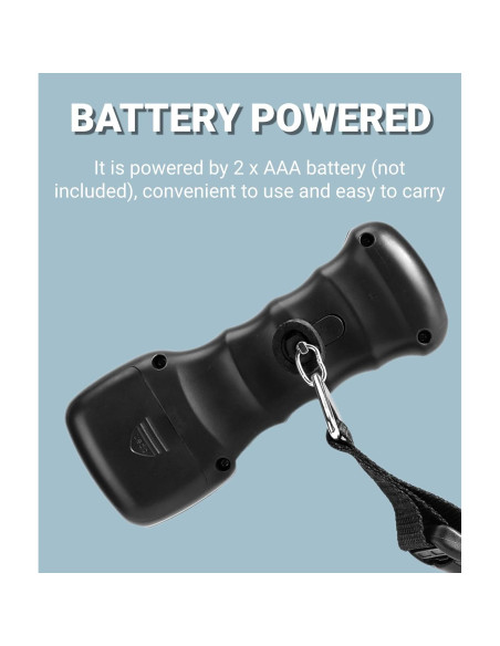 Báscula de Equipaje Jectse 50kg Portátil con Lectura Automática