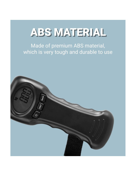 Báscula de Equipaje Jectse 50kg Portátil con Lectura Automática