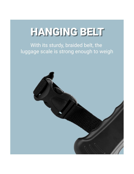 Báscula de Equipaje Jectse 50kg Portátil con Lectura Automática