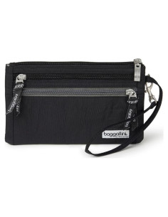 Organizador de Moneda Antirrobo Baggallini Negro 20.3x10.8 cm