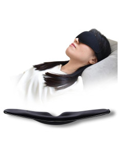 Máscara de Sueño FOCUS 3D Ajustable - Bloqueo de Luz 99%