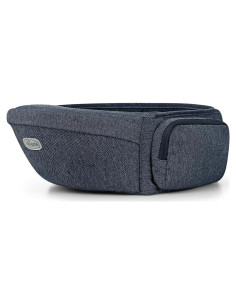 Portabebés Chicco Sidekick Denim - Asiento Ergonómico 15 kg