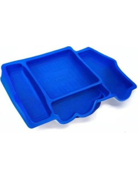 Plato de Succión para Bebés Our Little Cubs - Camión de Basura Azul