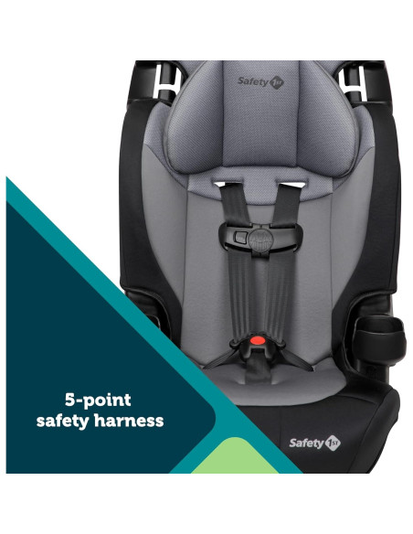 Asiento de automóvil elevador Safety 1st Grand 2-en-1 Gorrión Negro