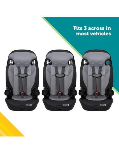 Asiento de automóvil elevador Safety 1st Grand 2-en-1 Gorrión Negro