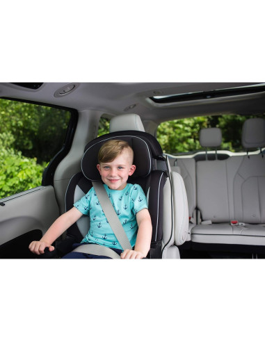 Asiento de automóvil elevador Safety 1st Grand 2-en-1 Gorrión Negro