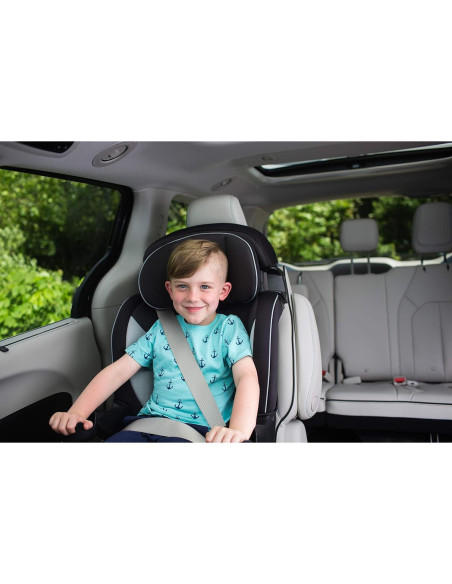 Asiento de automóvil elevador Safety 1st Grand 2-en-1 Gorrión Negro