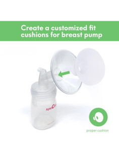 Cojín para Extractor de Leche Mompmuir S - 2 Pcs, Flange 21-23mm 2