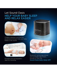 Máquina de Sonido para Bebés Sound Oasis BST-80-20B - 20 Sonidos 2