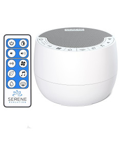 Máquina de Ruido Blanco Serene Evolution 70 Sonidos con Control Remoto